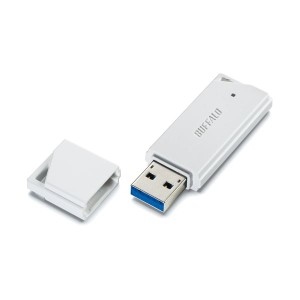 （まとめ） BUFFALO USBメモリ 16GB ホワイト RUF3-K16GB-WH〔×5セット〕