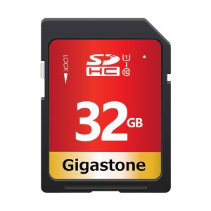 Gigastone SDHCカード 32GB V10 UHS-1 U1 GJSX-32GV1 1枚
