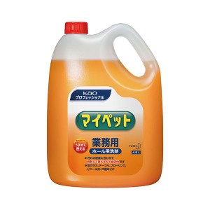 (まとめ) 花王 マイペット 業務用 4.5L 1本  〔×10セット〕