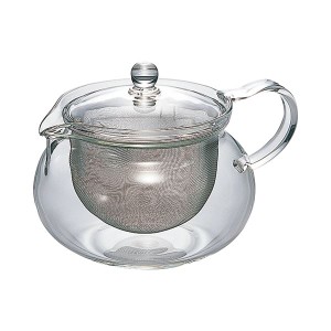 (まとめ) ハリオグラス 茶茶急須 丸 700ml CHJMN-70T 1個  〔×10セット〕