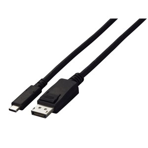 EIZO USB Type-C - DisplayPort 変換ケーブル （2m） ブラック CP200-BK