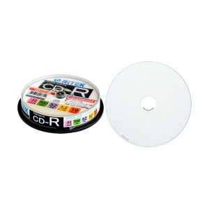 (まとめ)RITEK データ用CD-R 700MB1-52倍速 スピンドルケース CD-R700EXWP.10RT C1パック(10枚)  〔×30セット〕
