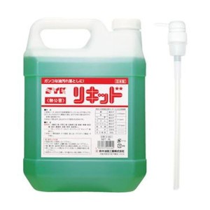 （まとめ）鈴木油脂工業 リキッド 4L S-5011缶〔×3セット〕