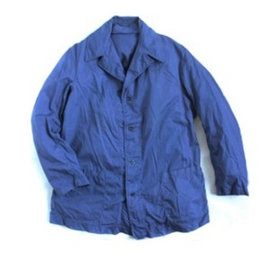 イタリア軍放出 ワークシャツ ブルー 未使用 デットストック品 3（M相当）
