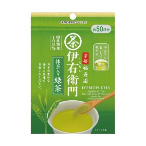 （まとめ）宇治の露製茶 伊右衛門抹茶入インスタント緑茶 40g 1パック〔×10セット〕