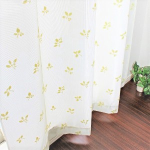 〔2枚組〕 断熱・保温パイルミラーレースカーテン （100x133cm）日本製
