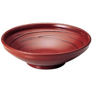 7.5寸 ふる里鉢/和食器 〔うず根来 A〕 直径230mm×68mm 日本製 食洗機対応 〔和食 レストラン 店舗 お店〕