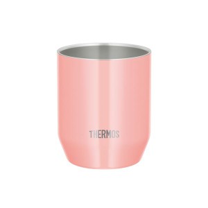 〔サーモス/THERMOS〕 真空断熱 ステンレス カップ 〔360ml ライトピンク〕 魔法びん構造 保温 保冷対応 〔お茶 コーヒー〕