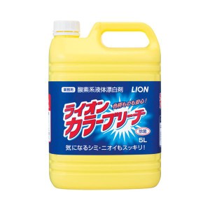 (まとめ）ライオン ライオン カラーブリーチ 5L〔×5セット〕