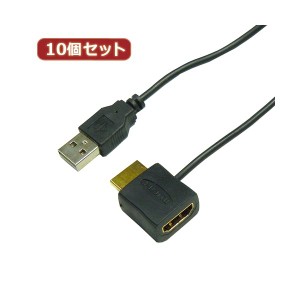 10個セット HORIC HDMI-USB電源アダプタ HDMI-138USBX10