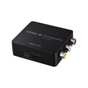 サンワサプライ HDMI信号コンポジット変換コンバーター VGA-CVHD3