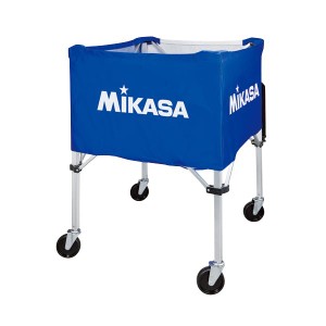 MIKASA（ミカサ）器具 ボールカゴ 屋外用（フレーム・幕体・キャリーケース3点セット） ブルー 〔BCSPHL〕