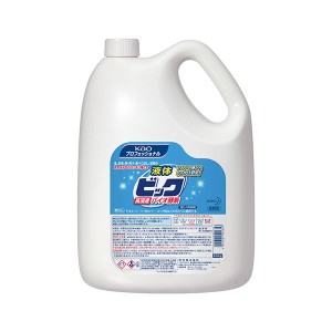 (まとめ) 花王 液体ビック バイオ酵素 4.5L 1本  〔×5セット〕