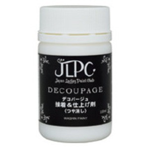 （まとめ）JLPCデコパージュ接着＆仕上げ剤100ml〔×5セット〕