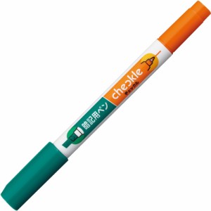 （まとめ買い）コクヨ 暗記用ペン チェックル 緑 オレンジ PM-M120-1P 〔×10〕