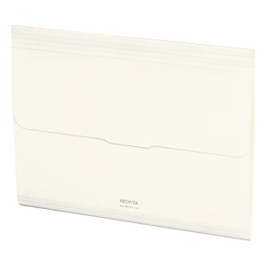 コクヨ ノビータ ポケットが大きく開く書類ファイル A4 ヨコ型 6ポケット オフホワイト フ-NV950W