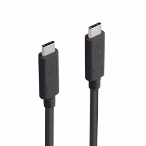 エレコム スマートフォン用USBケーブル USB3.1(Gen1)(C-C) 認証品 1.0m ブラック MPA-CC13A10NBK