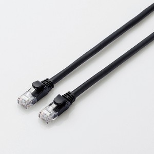 【メール便発送】エレコム LANケーブル CAT6A スタンダード 3m ブラック LD-GPA/BK3