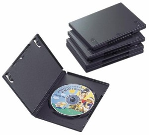 エレコム CCD-DVD02BK DVDトールケース