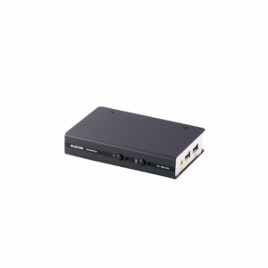 エレコム パソコン切替器 DVI対応 BOX型 2ポート KVM-DVHDU2