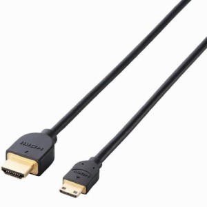 エレコム 3重シールド イーサネット対応ハイスピードHDMI-Miniケーブル(A-C) 3.0m DH-HD14EM30BK