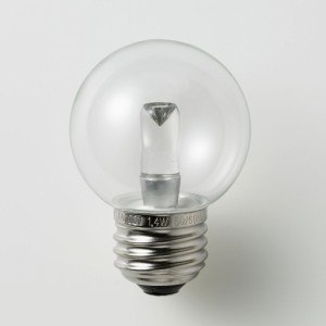 ELPA LED電球G50形E26 LDG1CL-G-G276