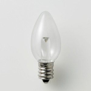 ELPA LED電球ローソク形E12 LDC1CL-G-E12-G306