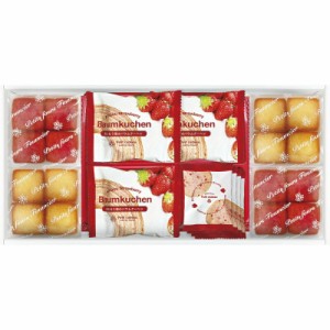 【ギフト】あまおう苺バウムクーヘン&プチフィナンシェ ギフトボックス L-D