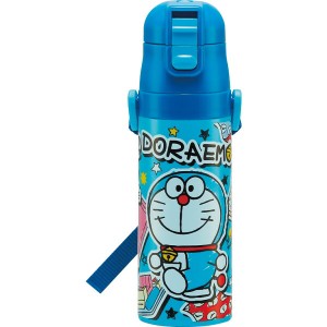 【ギフト】超軽量・コンパクトロック付 ワンプッシュダイレクトボトル(470ml) ドラえもん