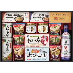 【ギフト】味香門和膳(みかどわぜん)アマノフーズ&キッコーマン和食詰合せ G-F