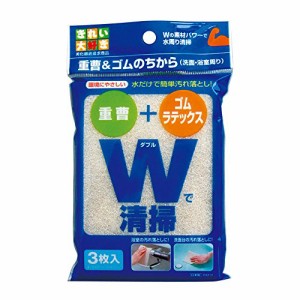 重曹&ゴムの力洗面浴室周り3枚入日本製HS212 43-249〔まとめ買い10個セット〕