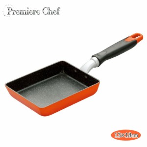 Premiere Chef(プレミアシェフ)　玉子焼　13×18cm　オール熱源対応　化粧箱入　PCT-13(K)