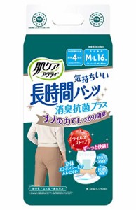 日本製紙クレシア 肌ケアアクティ 長時間パンツ消臭抗菌プラス M-L16枚 80651