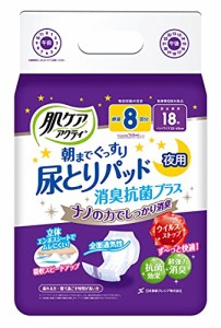 日本製紙クレシア 尿とりパッド消臭抗菌プラス8回分吸収 80494