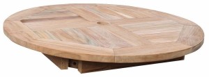 ジャービス商事　天然木　コンビネーションテーブル用天板　丸天板0808　36351　天板のみ　木製　組み合わせ自由　ガーデン