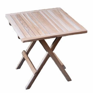 ジャービス商事　ガーデンテーブル　天然木無垢材　スコラテーブル　38902　木製