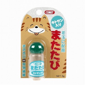 （まとめ買い）イトスイ コメット キトサン入りまたたび 3g 猫用 〔×12〕