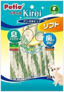 ペティオ Kirei デンタルピュア ソフト 10本 犬用