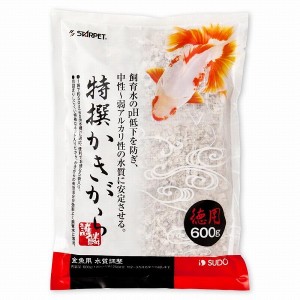 スドー 水質調整剤 特撰かきがら 徳用 600g（120g×5袋） 250L分 S-5667