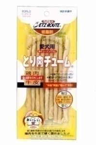 ペッツルート Ｐルート とり肉チューム Ｓ棒型９本入 犬用