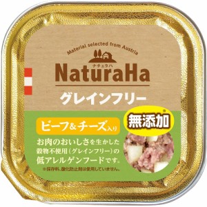 サンライズ ナチュラハ グレインフリー ビーフ＆チーズ入り 100g SNH-006