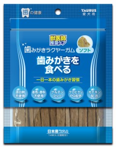 （まとめ買い）トーラス 歯みがきラクヤーガム ソフト 14本 〔×10〕