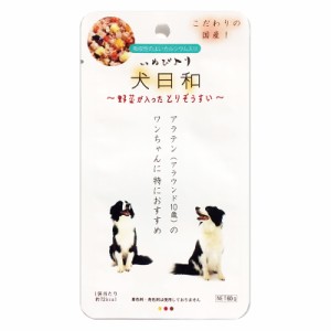 （まとめ買い）わんわん 犬日和 野菜が入ったとりぞうすい 60g 犬用フード 〔×30〕