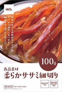 （まとめ買い）イトウ&カンパニーリミテッド 良品素材 柔らかササミ細切り 100g 犬用おやつ 〔×20〕