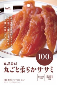 （まとめ買い）イトウ&カンパニーリミテッド 良品素材 丸ごと柔らかササミ 100g 犬用おやつ 〔×20〕