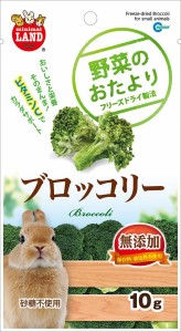 マルカン 野菜のおたより ブロッコリー 10g 小動物用フード