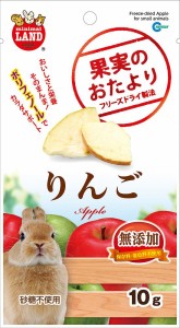 （まとめ買い）マルカン 果実のおたより りんご 10g 小動物用フード 〔×12〕