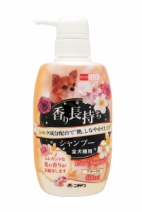 ニチドウ 香り長持ちシャンプー フローラル 400ml ペット用品