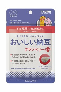 （まとめ買い）トーラス おいしい納豆 クランベリー+ 犬用フード 〔×6〕