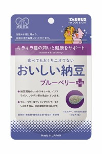 （まとめ買い）トーラス おいしい納豆 ブルーベリー+ 犬用フード 〔×6〕